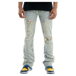 KDNK ARTIST SKINNY FLARE FIT JEANS