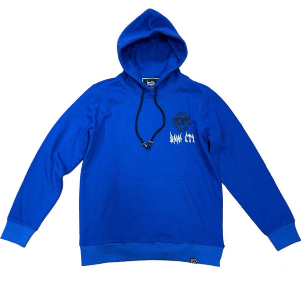 DENIMICITY TRUST IN CREATION ROYAL BLUE HOODIE