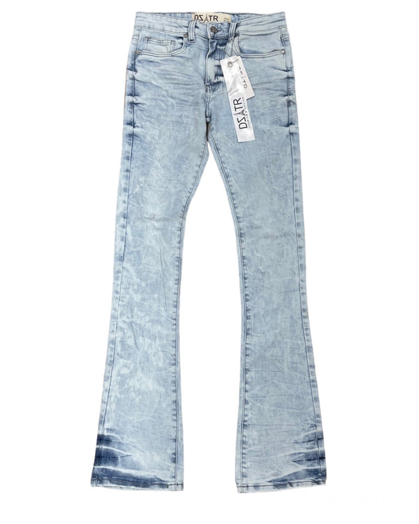 DISASTER LIGHT BLUE STACKED JEANS