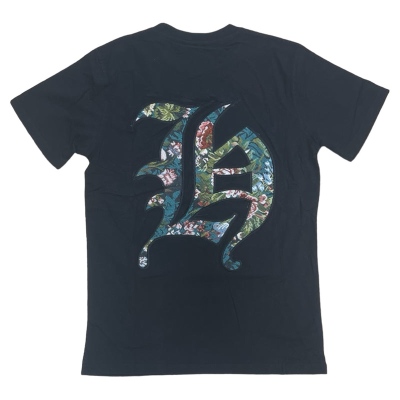 FOCUS HEARTLESS TAPESTRY BLACK T-SHIRT