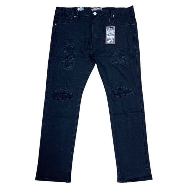 DENIMICITY KNEE RIP BIG SIZE DENIM
