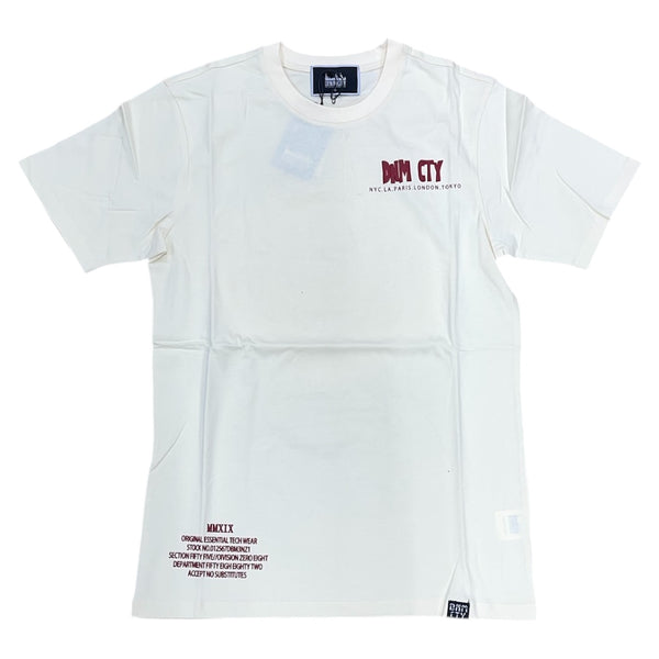 DENIMICITY BOY AND DRAGON PUFF PRINT T-SHIRT