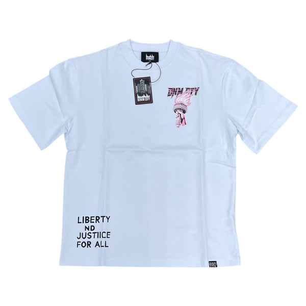 DENIMICITY LIBERTY DROWNING OVERSIZE T-SHIRT