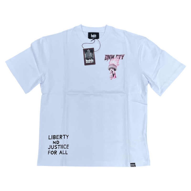 DENIMICITY LIBERTY DROWNING OVERSIZE T-SHIRT