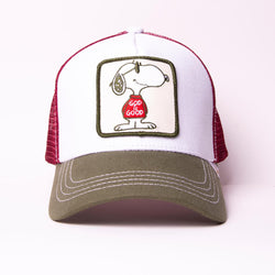 GOLD STAR  SNOOPY TRUCKER HAT