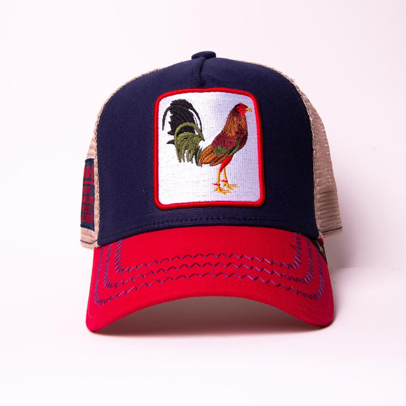 GOLD STAR ROOSTER TRUCKER HAT