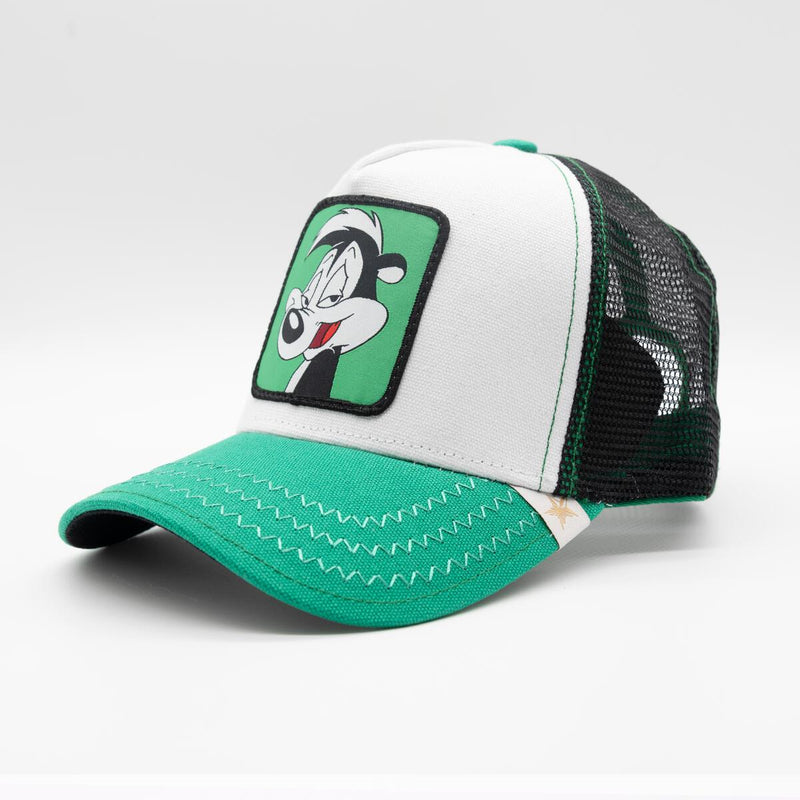 GOLD STAR PEPE LE PEW TRUCKER HAT