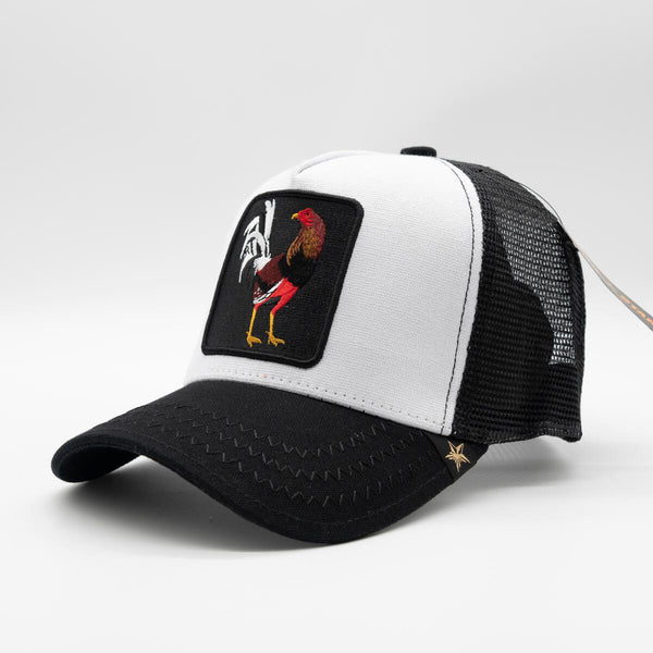 GOLD STAR ROOSTER TRUCKER HAT