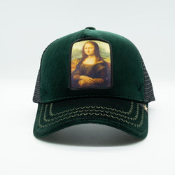 GOLD STAR MONALISA TRUCKER HAT