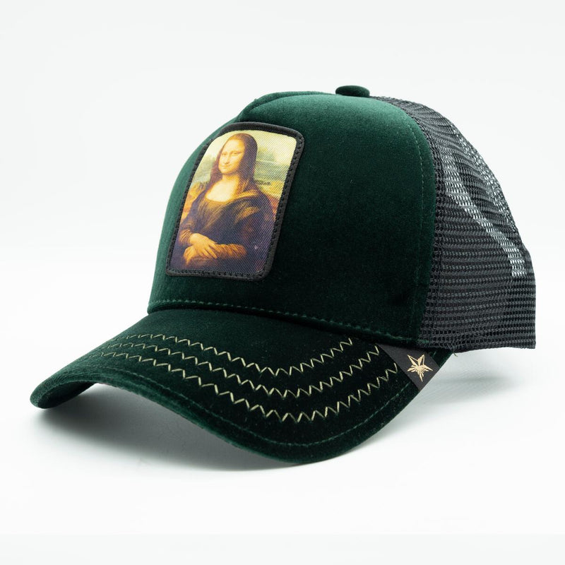 GOLD STAR MONALISA TRUCKER HAT