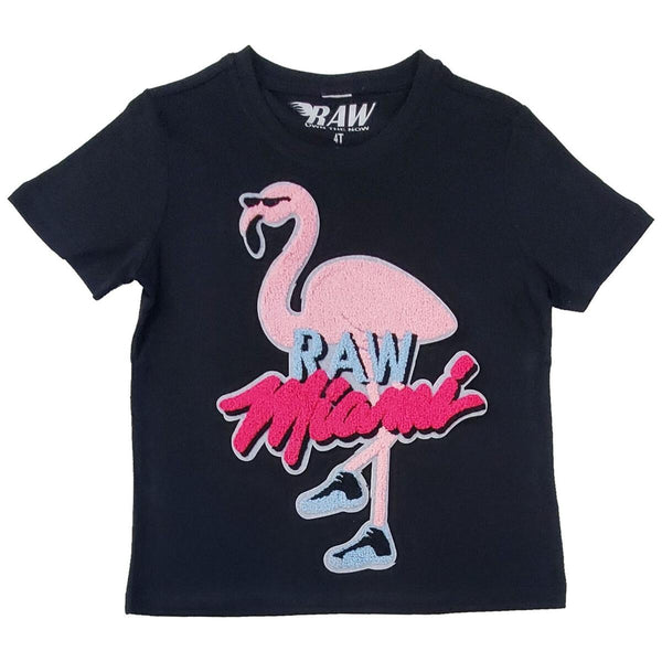 RAWYALTY FLAMINGO KIDS T-SHIRT