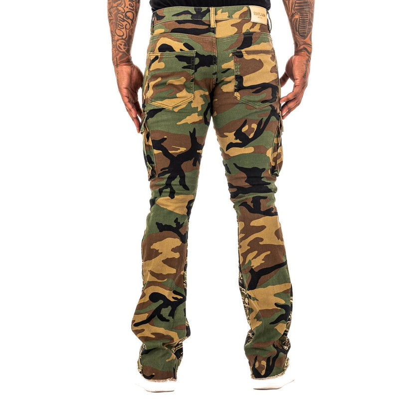 ESNTL LAB COMMANDER STACKED JEANS CAMO