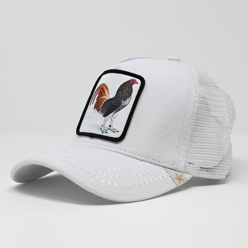 GOLD STAR ROOSTER TRUCKER HAT