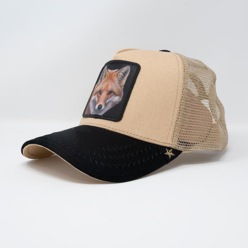 GOLD STAR FOX TRUCKER HAT