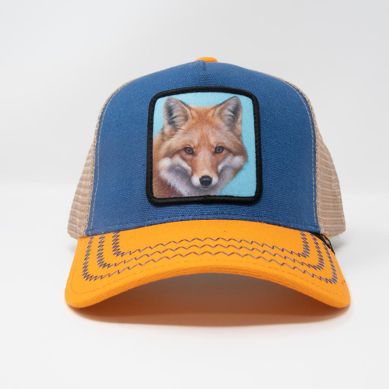 GOLD STAR FOX TRUCKER HAT