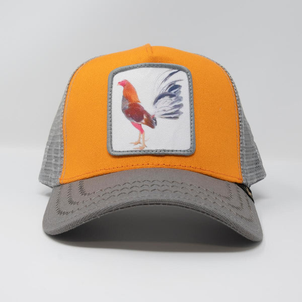 GOLD STAR ROOSTER TRUCKER HAT