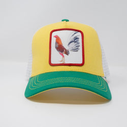 GOLD STAR ROOSTER TRUCKER HAT