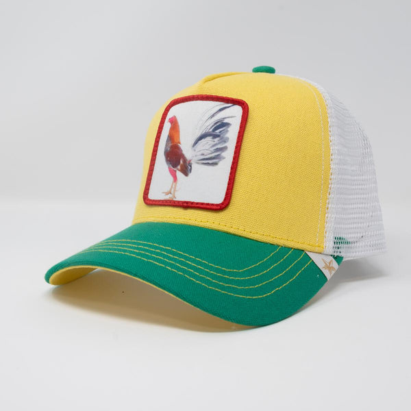 GOLD STAR ROOSTER TRUCKER HAT