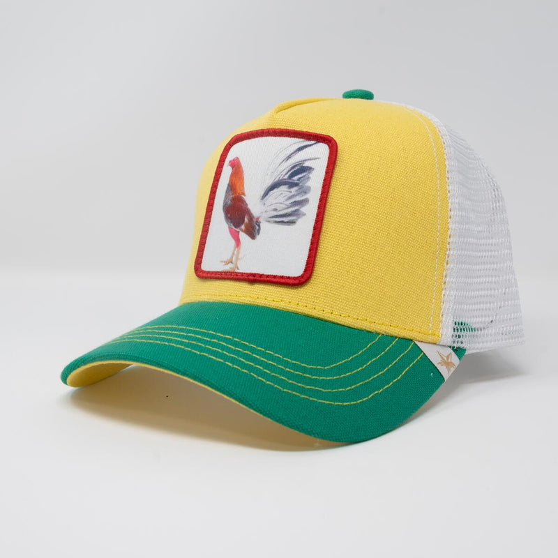 GOLD STAR ROOSTER TRUCKER HAT