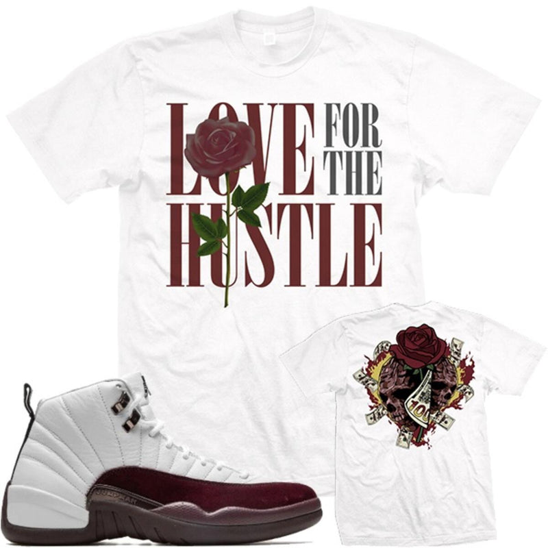 Million Dolla Motive Love for the Hustle - White T-Shirts