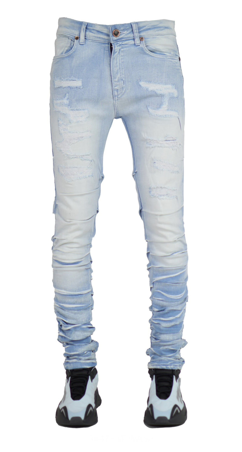 FOCUS BLUE SKINNY JEANS