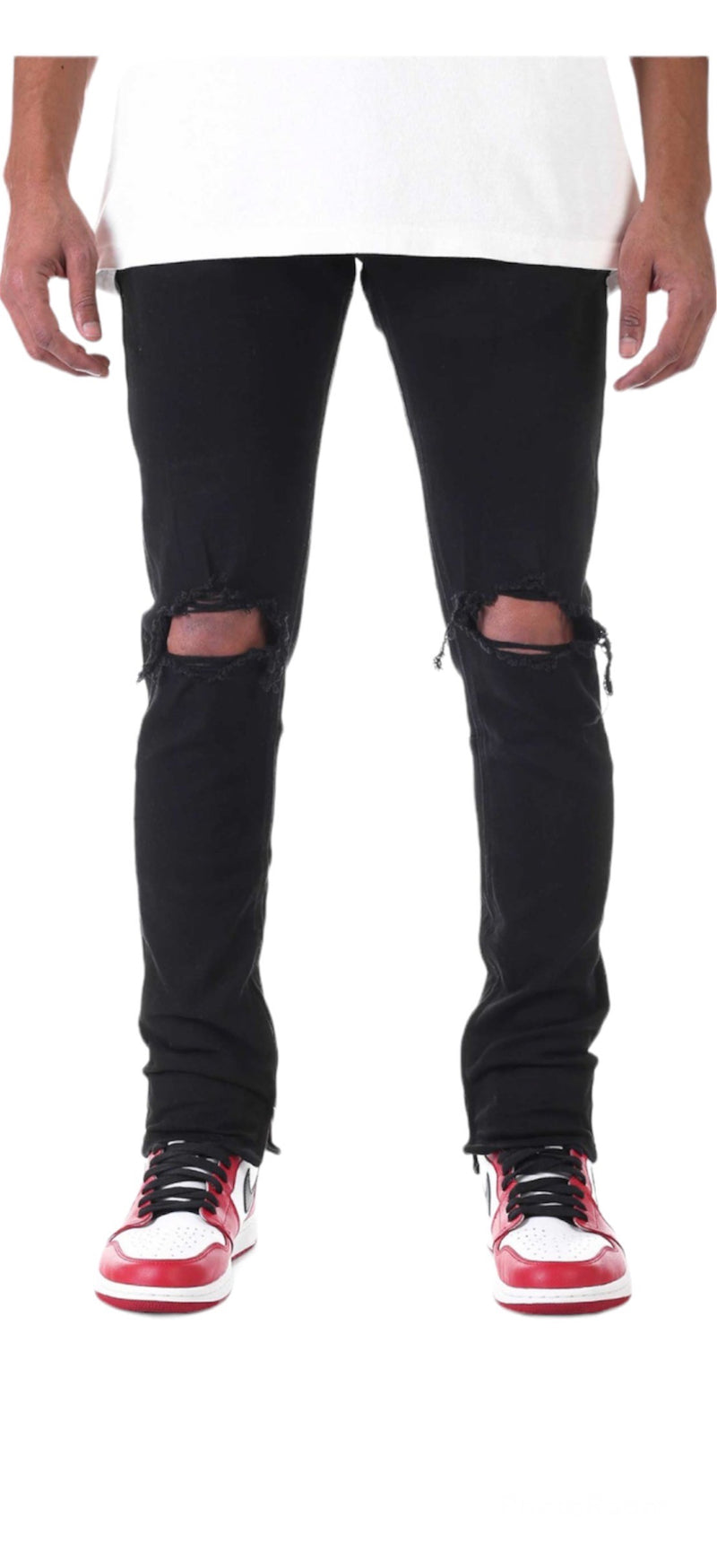 KDNK BLACK SKINNY JEANS