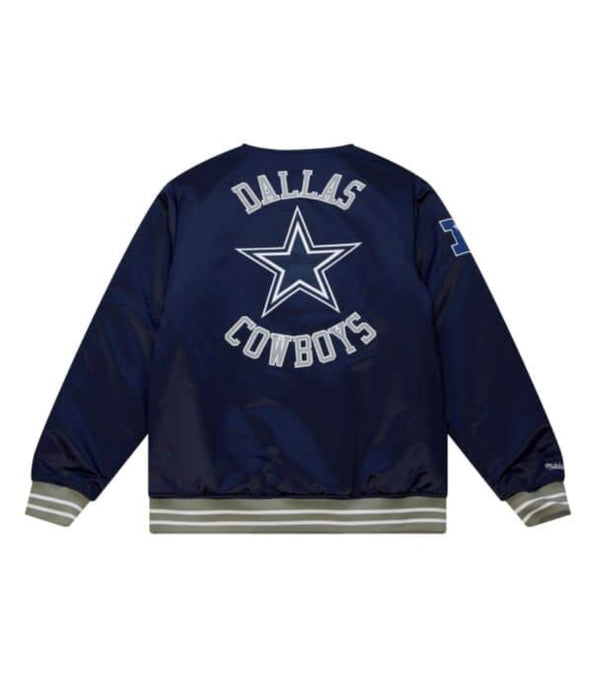 MITCHELL AND NESS DALLAS COWBOYS HEAVYWHEIGHT STAIN JACKET