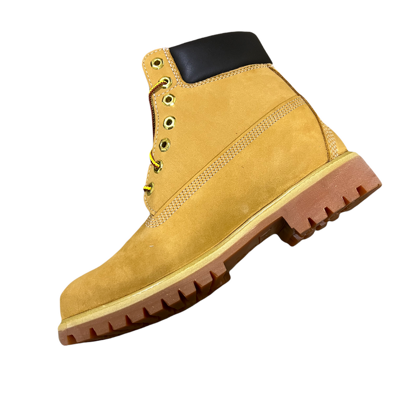 MEN'S TIMBERLAND PREMIUM 6-INCH WATERPROOF BOOTS WHEAT NUBUCK